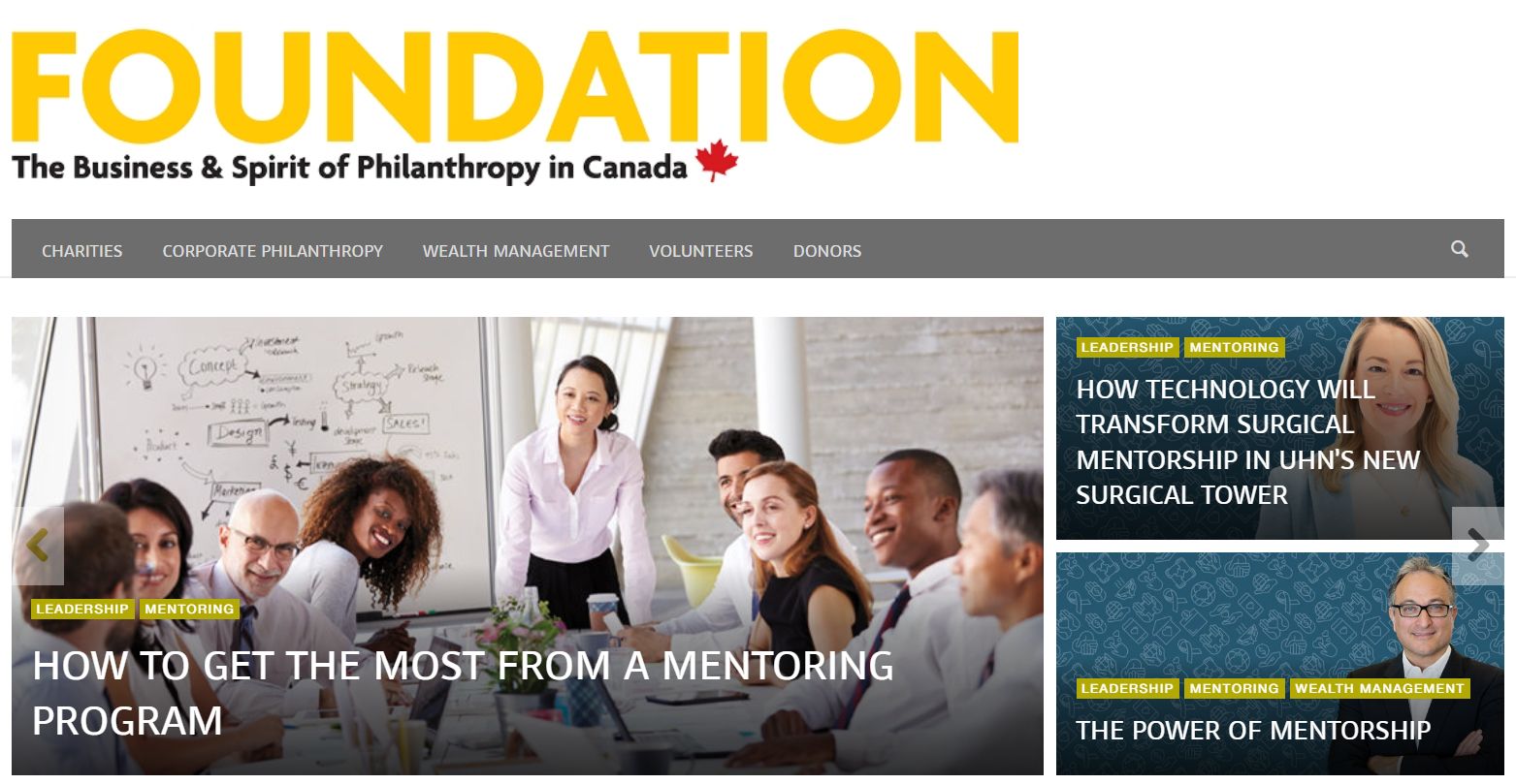 FoundationMagazine_Mentoring_MentorEase_article_nonprofits
